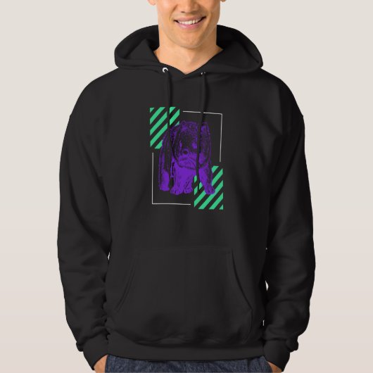 Arts Wombat Cute Rodent Australian Wombat Hoodie (Vorderseite)