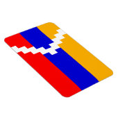 Artsakh (das Bergkarabach) Flagge Magnet (Rechte Seite)