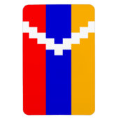 Artsakh (das Bergkarabach) Flagge Magnet (Vertikal)