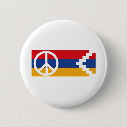 Artsakh-Politik für Frieden und Freiheit Button (Vorderseite)
