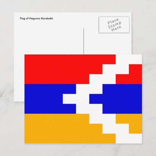 Artsakh Postkarte (Vorne/Hinten)