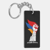 Artsakh Strong Acrylic Schlüsselanhänger (Vorderseite links)