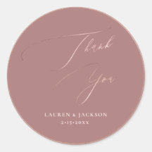 ArtsApp Dusty Rose Gold Vielen Dank für Ihre DIY-F