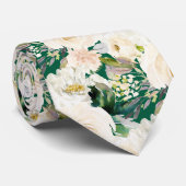 ArtsApp H2 Alabaster Cream Roses Wedding Krawatte (Gerollt)
