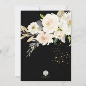 ArtsApp H2 Alabaster Rose Brautparty Einladung (Rückseite)