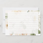 ArtsApp H2 Alabaster Rose Brautparty Rezept Einladung (Rückseite)