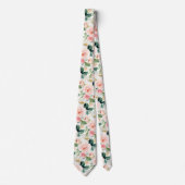 ArtsApp H2 Blush Pink Roses Wedding Krawatte (Vorderseite)