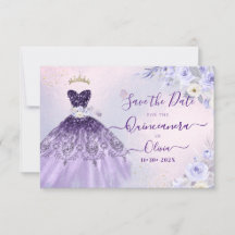 ArtsApp H2 Ombre Lila Funkelnde Quinceanera