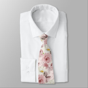 ArtsApp H2 Staubige Rose Rosen Hochzeit Krawatte