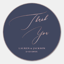 ArtsApp Navy Rose Gold Vielen Dank für die DIY Col