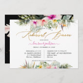 ArtsApp Tropical Paradise Probe Dinner Einladung (Vorne/Hinten)