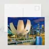 ArtScience-Museum Postkarte (Vorne/Hinten)