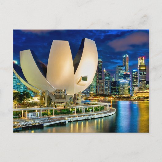 ArtScience-Museum Postkarte (Vorderseite)