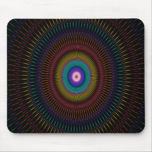 Artskop Kaleidoskopmuster Mousepad