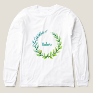 Artsy Floral Garland Tri-Blend Shirt