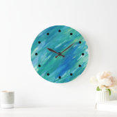 Artsy Modern Kitchen Clocks Große Wanduhr (Zuhause)