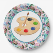 Artsy  pappteller (Vorderseite)