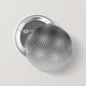 Artsy Schwarz-Weiß-Moiré-Muster Button (Vorne & Hinten)