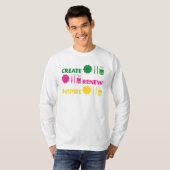 Artsy Spring Knolling Langarm T-Shirt (Vorne ganz)