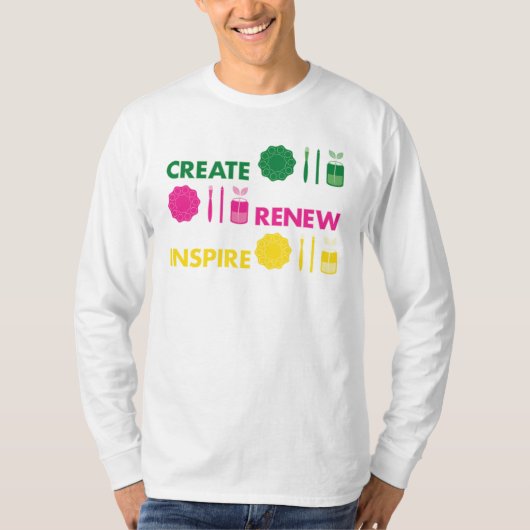Artsy Spring Knolling Langarm T-Shirt (Vorderseite)