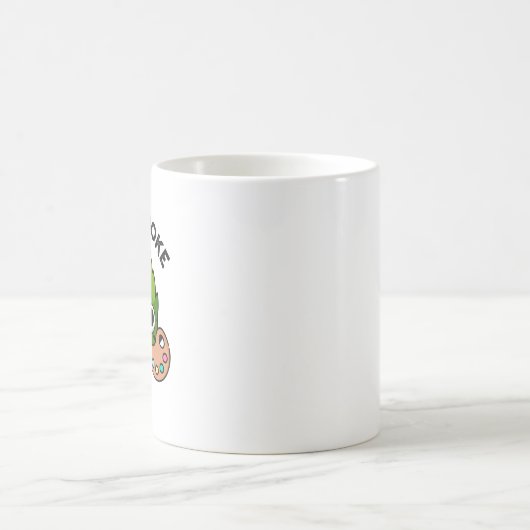 Artsychoke Funny Veggie Artichoke Pun Kaffeetasse (Mittel)