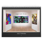 ArtSylvia abstrakter Sammlungs-Kalender 2012 Kalender (Titelbild)