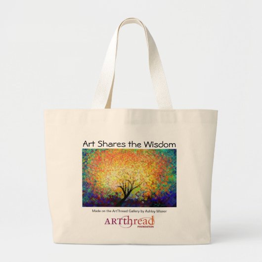 ArtThread riesige Tasche - teilen Sie die (Vorne)