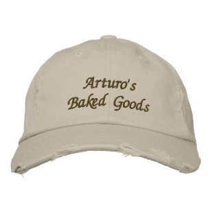 Arturos Backwaren & more Bestickte Kappe