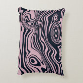 Artwork aus abstraktem Marmor | Dekokissen (Rückseite(Vertikal))