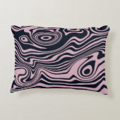 Artwork aus abstraktem Marmor | Dekokissen (Rückseite)