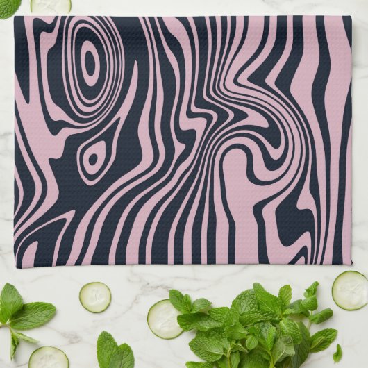 Artwork aus abstraktem Marmor | geschirrtuch (Gefaltet)