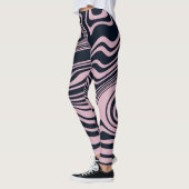Artwork aus abstraktem Marmor | Leggings (Links)