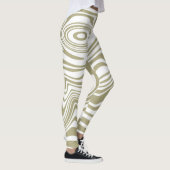 Artwork aus abstraktem Marmor | Leggings (Rechts)