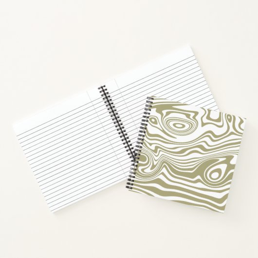 Artwork aus abstraktem Marmor | Notizbuch (Innenseite)