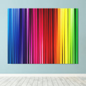 ARTWORK FÜR DIE LEINWAND AUF 3 EBENEN - RAINBOW-FA (Insitu (Holzboden))