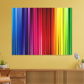 ARTWORK FÜR DIE LEINWAND AUF 3 EBENEN - RAINBOW-FA (Insitu (Wohnzimmer))