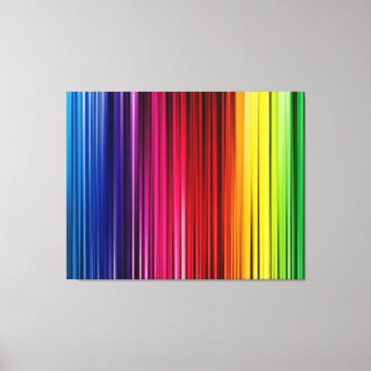 ARTWORK FÜR DIE LEINWAND AUF 3 EBENEN - RAINBOW-FA (Vorderseite)