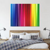 ARTWORK FÜR DIE LEINWAND AUF 3 EBENEN - RAINBOW-FA (Insitu (Schlafzimmer))