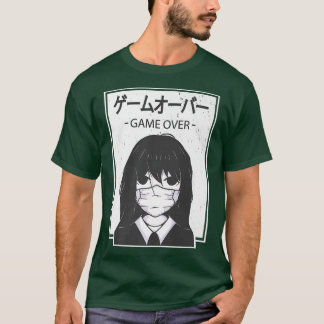 Artwork Game Over Indie Japan Otaku T-Shirt