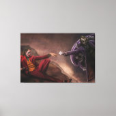 Artwork Joker Premium Wrapped Canvas (Gloss) Leinwanddruck (Vorderseite)