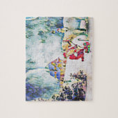 Artwork Santa Claus Polar Bär Puzzle (Vertikal)