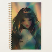 Artwork von Anime Girl umgeben von Rainbow Light Planer (Vorderseite)