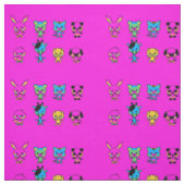 Artwork von Tierfreunden Stoff (Muster)