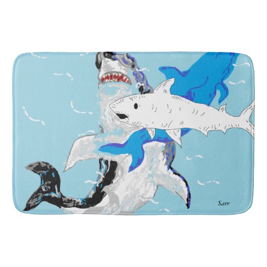 Artworksby_Sarr752 Badematte (Vorderseite)