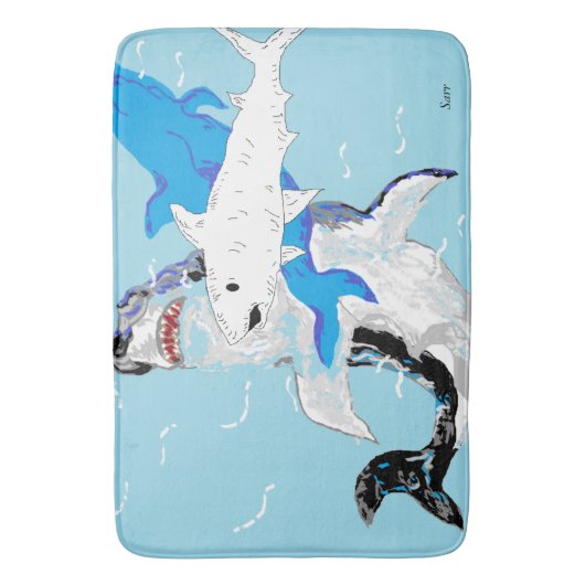 Artworksby_Sarr752 Badematte (Vorderseite Vertikal)