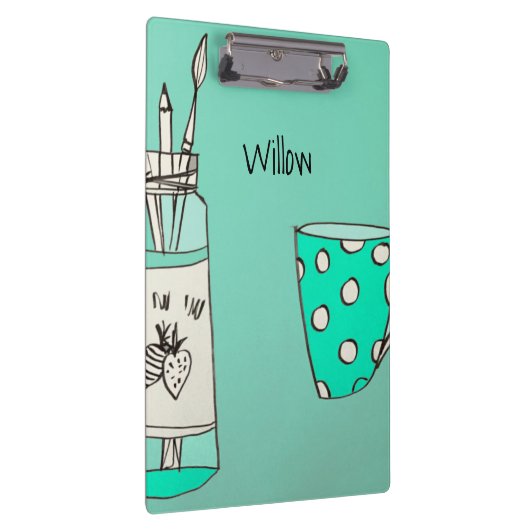 Arty 1 Clipboard Customizable Klemmbrett (Rechts)