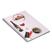 Arty Valentine Gift Collection- Decadent Noir  Notizblock (Rechte Seite)