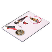 Arty Valentine Gift Collection- Decadent Noir  Notizblock (Linke Seite)