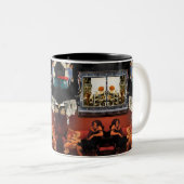 Arty Valentine Gift Collection- Decadent Noir Zweifarbige Tasse (VorderseiteRechts)