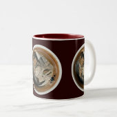 Arty Valentine Gift Collection- Decadent Noir  Zweifarbige Tasse (VorderseiteRechts)
